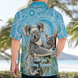 Australia Mothers Day Hawaiian Shirt I Love You Every Universe Aboriginal Art
