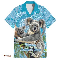 Australia Mothers Day Hawaiian Shirt I Love You Every Universe Aboriginal Art