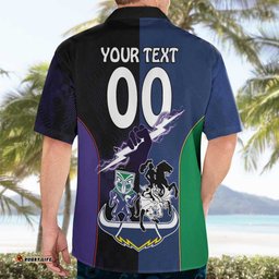 Custom DragonsCowboys Combine StormWarriors Hawaiian Shirt Sport Style Version 01