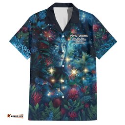 New Zealand Matariki Pohutukawa Hawaiian Shirt Te Mauri te Ora