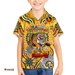 Custom Richmond Tiger NAIDOC Week 2024 Hawaiian Shirt Mascot Football