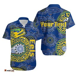 Custom Personalised Parramatta Eels Hawaiian Shirt Indigenous