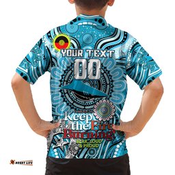 Custom NAIDOC Week 2024 Sharks Hawaiian Shirt Mascot Rugby