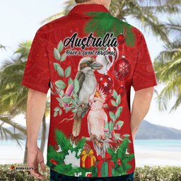 Kookaburra Lover Hawaiian Shirt Australia Koalaty Merry Christmas Aboriginal