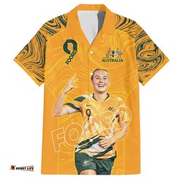 Caitlin Foord Australia Matildas Hawaiian Shirt