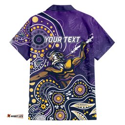 Personalised Storm Rugby Aboriginal Hawaiian Shirt 2024 GO Storms