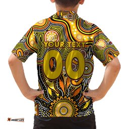 Personalised Tiger NAIDOC Week 2024 Hawaiian Shirt Aussie Aboriginal Art