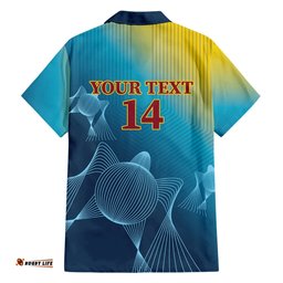 Custom Sri Lanka Cricket Hawaiian Shirt 2024 World Cup Go The Lions
