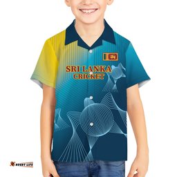 Custom Sri Lanka Cricket Hawaiian Shirt 2024 World Cup Go The Lions