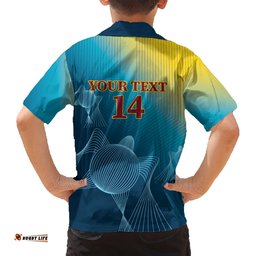 Custom Sri Lanka Cricket Hawaiian Shirt 2024 World Cup Go The Lions