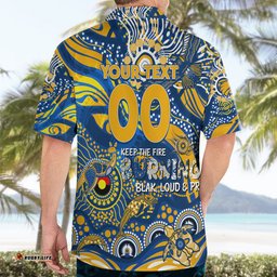 Custom NAIDOC Week 2024 Eagles Hawaiian Shirt Aboriginal Animals Keep The Fire Burning