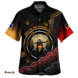 Australia Hawaiian Shirt Naidoc Week Aboriginal Inspired And Torres Strait Islander Culture