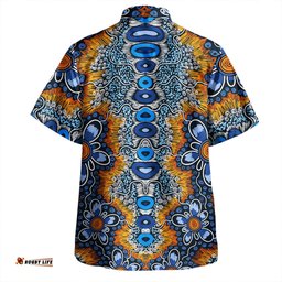 Australia Aboriginal Hawaiian Shirt - Aboriginal Flowers Art Hawaiian Shirt