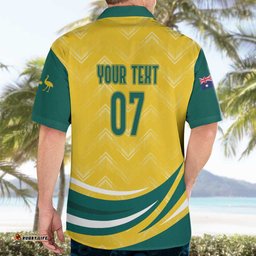 Australia 2024 Olympics Custom Hawaiian Shirt Rise of the Roos