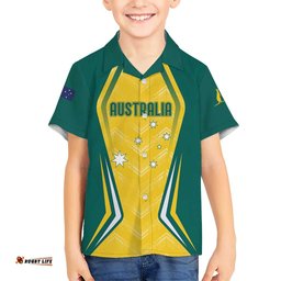 Australia 2024 Olympics Custom Hawaiian Shirt Rise of the Roos