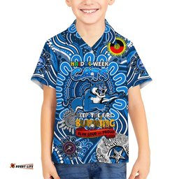 Custom Geelong Cats NAIDOC Week 2024 Hawaiian Shirt Mascot Football