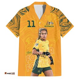 Mary Fowler Australian Matildas Hawaiian Shirt