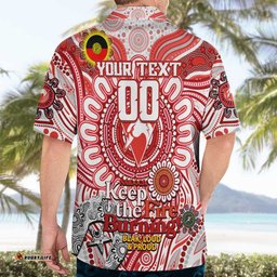 Custom Sydney Swans NAIDOC Week 2024 Hawaiian Shirt Mascot Football