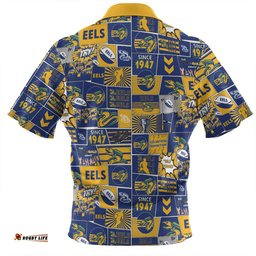 Parramatta Eels Sport Hawaiian Shirt - Team Of Us Die Hard Fan Supporters Comic Style