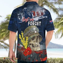 Australia ANZAC Day Hawaiian Shirt Freedom Ain't Free