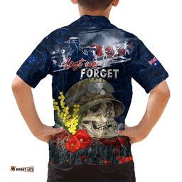 Australia ANZAC Day Hawaiian Shirt Freedom Ain't Free