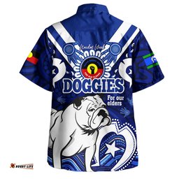 Australia Naidoc Week Custom Hawaiian Shirt For Our Elders Doggies Aboriginal Inspired