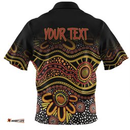 Australia Aboriginal Custom Hawaiian Shirt - Dot In Aboriginal Style Hawaiian Shirt