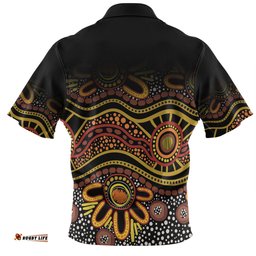 Australia Aboriginal Custom Hawaiian Shirt - Dot In Aboriginal Style Hawaiian Shirt