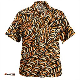 Australia Aboriginal Hawaiian Shirt - Seamless Bush Leaves Hawaiian Shirt