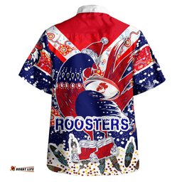 Australia Sydney Hawaiian Shirt - Merry Christmas Sydney Indigenous Hawaiian Shirt
