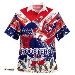 Australia Sydney Hawaiian Shirt - Merry Christmas Sydney Indigenous Hawaiian Shirt