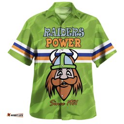 Canberra Raiders Custom Hawaiian Shirt - I Hate Being This Awesome But Canberra Raiders Hawaiian Shirt