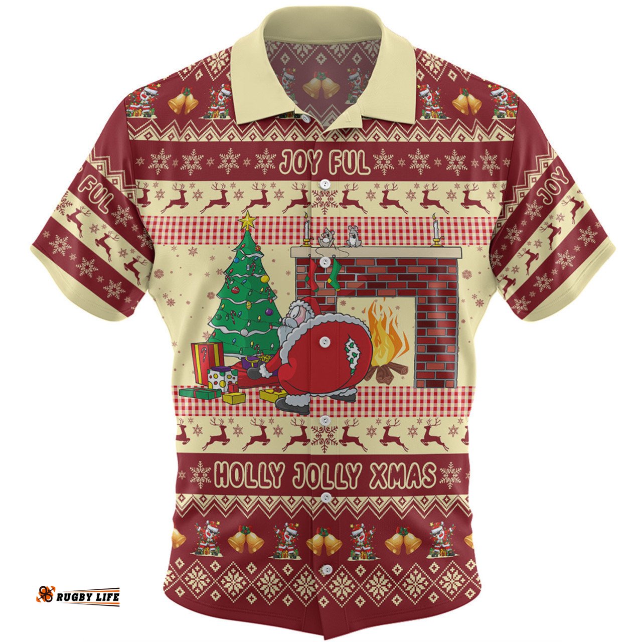 Australia Christmas Custom Hawaiian Shirt - Smells Like Christmas Hawaiian Shirt