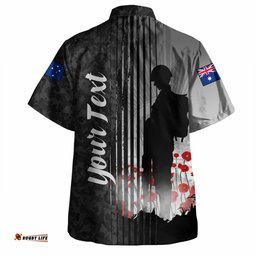 Australia Anzac Day Hawaiian Shirt - Anzac Lest We Forget The Australian Army Hawaiian Shirt