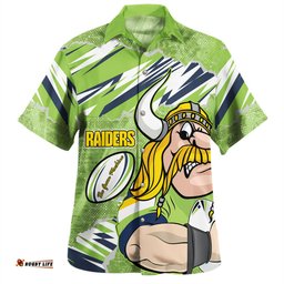 Canberra Raiders Hawaiian Shirt - Theme Song