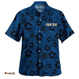Canterbury-Bankstown Bulldogs Hawaiian Shirt - Scream With Tropical Patterns