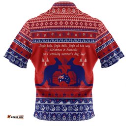 Australian Christmas Carol Christmas Hawaiian Shirt - Jingle Bells Ugly Style Hawaiian Shirt