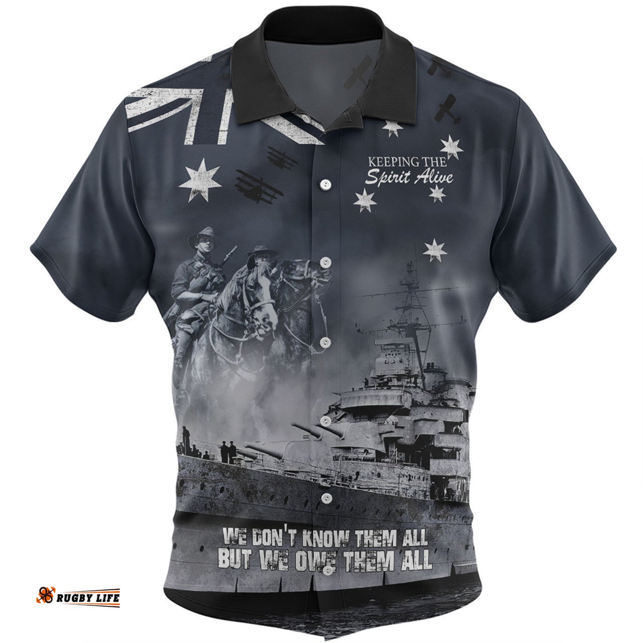 Australia Anzac Day Hawaiian Shirt - Remember All The Battles Fought Hawaiian Shirt