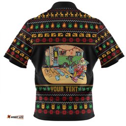 Australia Christmas Custom Hawaiian Shirt - Aussie Christmas Merry Campers Hawaiian Shirt