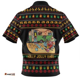 Australia Christmas Custom Hawaiian Shirt - Aussie Christmas Merry Campers Hawaiian Shirt