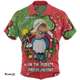 Australia Christmas Custom Hawaiian Shirt - I'm the Perfect Present Red Hawaiian Shirt