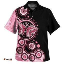 Australia Hawaiian Shirt Indigenous Butterfly Aboriginal Dot Arts