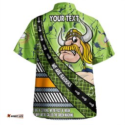 Canberra Raiders Hawaiian Shirt - Theme Song For Rugby With Sporty Style