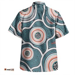 Australia Aboriginal Hawaiian Shirt - Aboriginal Dot Art Style Hawaiian Shirt