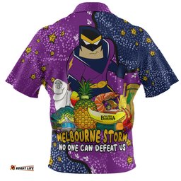 Melbourne Storm Custom Hawaiian Shirt - Australian Big Things Hawaiian Shirt