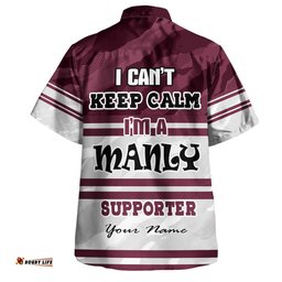 Manly Warringah Sea Eagles Hawaiian Shirt - Manly Warringah Sea Eagles Supporter Hawaiian Shirt
