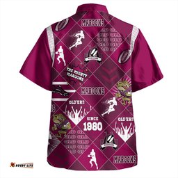 Cane Toads Sport Hawaiian Shirt - Argyle Patterns Style Tough Fan Rugby For Life