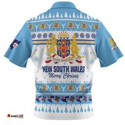 New South Wales Christmas Hawaiian Shirt - Merry Chrissie Hawaiian Shirt