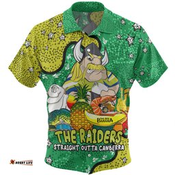 Canberra Raiders Custom Hawaiian Shirt - Australian Big Things Hawaiian Shirt