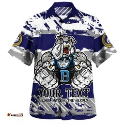 Canterbury-Bankstown Bulldogs Hawaiian Shirt - Theme Song Inspired